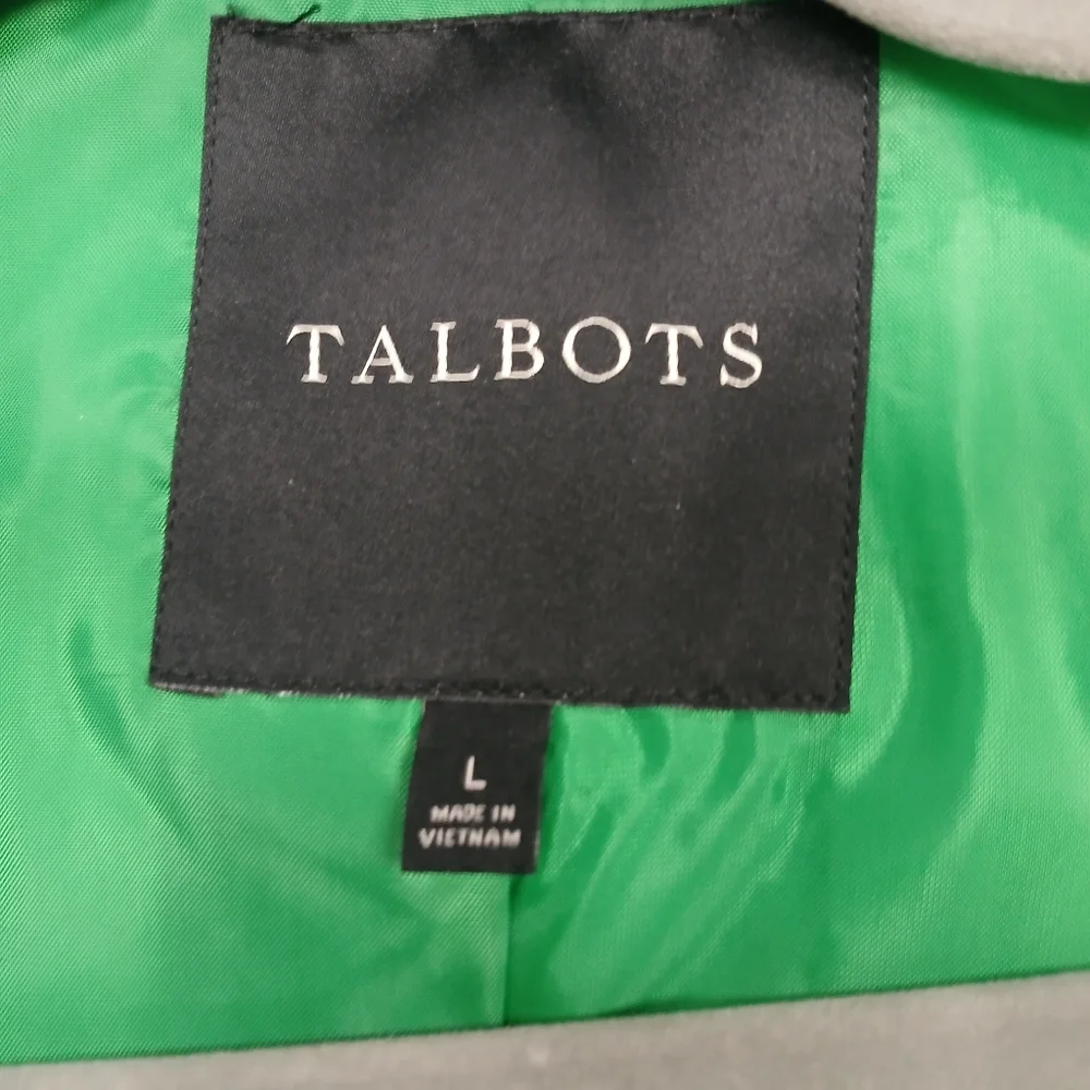 Talbots Sz Lg Quilted Puffer Vest, Like NEW!! - Picture 7 of 7